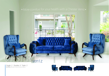 تصویر از مبلمان چستر ونیز 8 نفره