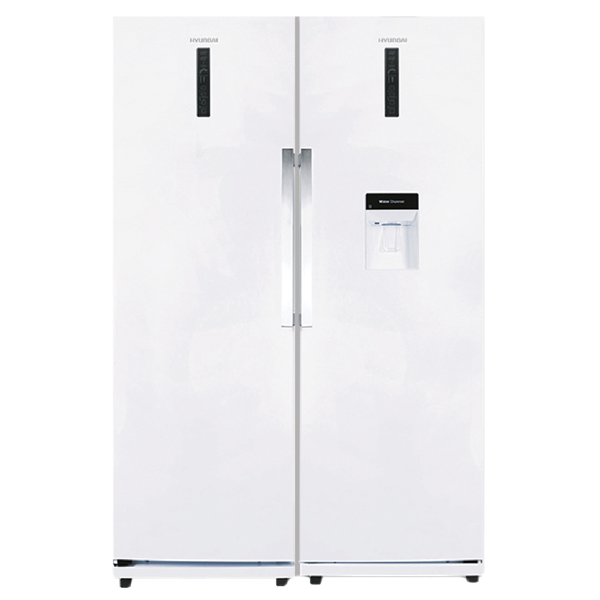 یخچال فریزر دوقلو هیوندای یخساز دستی مدل HREF-6061 / HFR-6061M